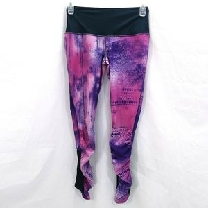 Nike violet & navy athletic leggings